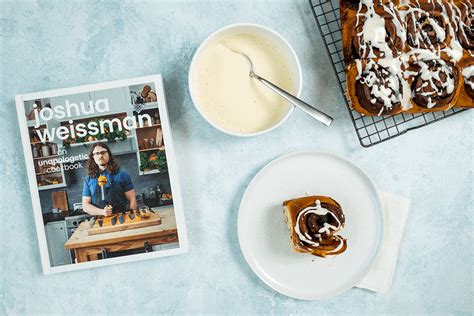 joshua weissman cinnamon rolls|but better joshua weissman.